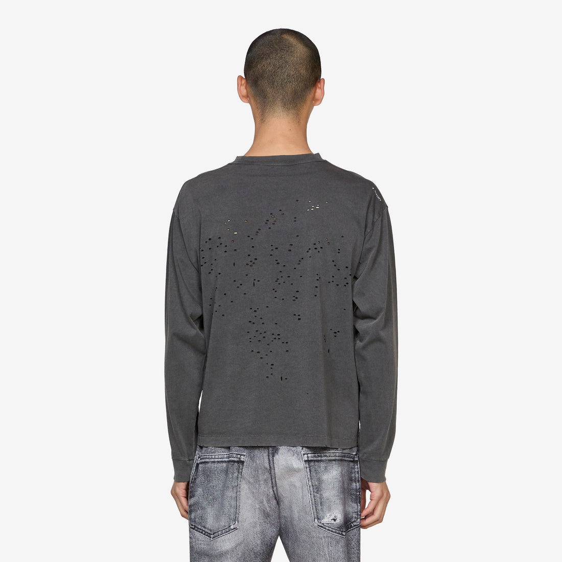 MothTech™ Long T-Shirt Aged Black SAB Tees