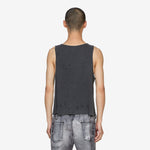 MothTech™ Waffle Singlet Aged Black