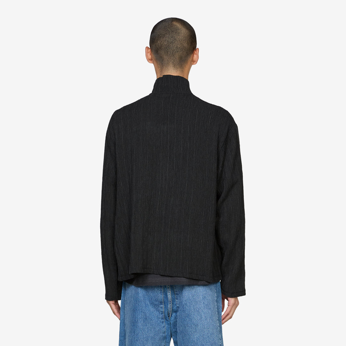 Shrunken Fullzip Obsidian Depth Woolcose Ridge Jumpers