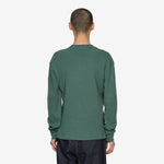 Longsleeve Vista Waffle T-Shirt Dark Scarab Garment Dyed