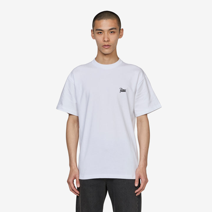 Script Logo T-Shirt White Front