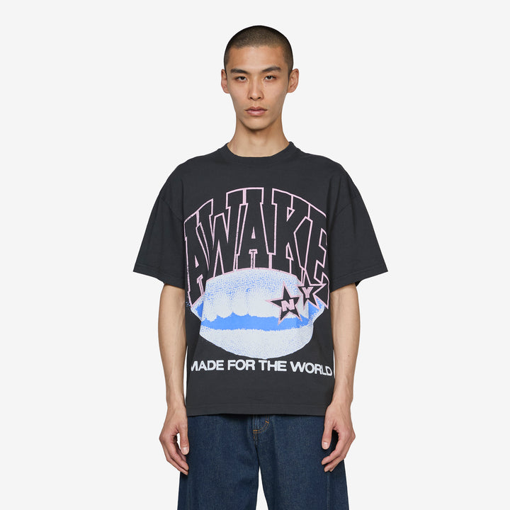 Made For The World T-Shirt Black Front