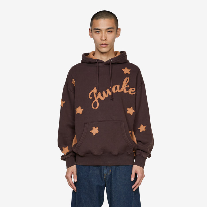 Starry Hoodie Brown Front