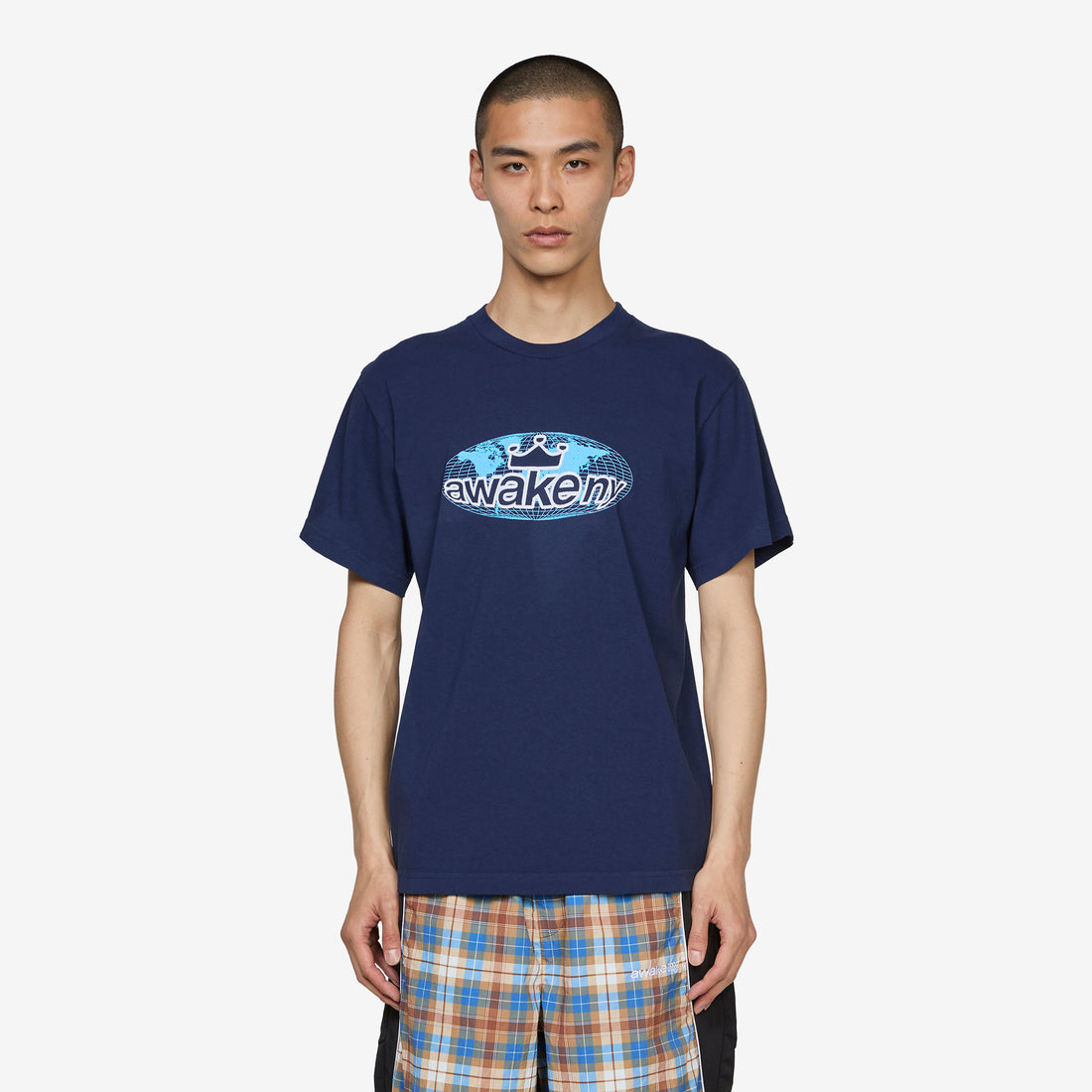 Worldwide Static T-Shirt Navy Tees