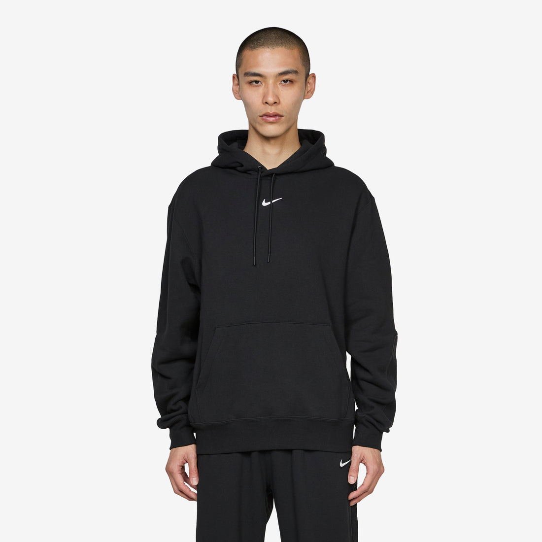 NOCTA Fleece CS Hoodie Black | White Jumpers