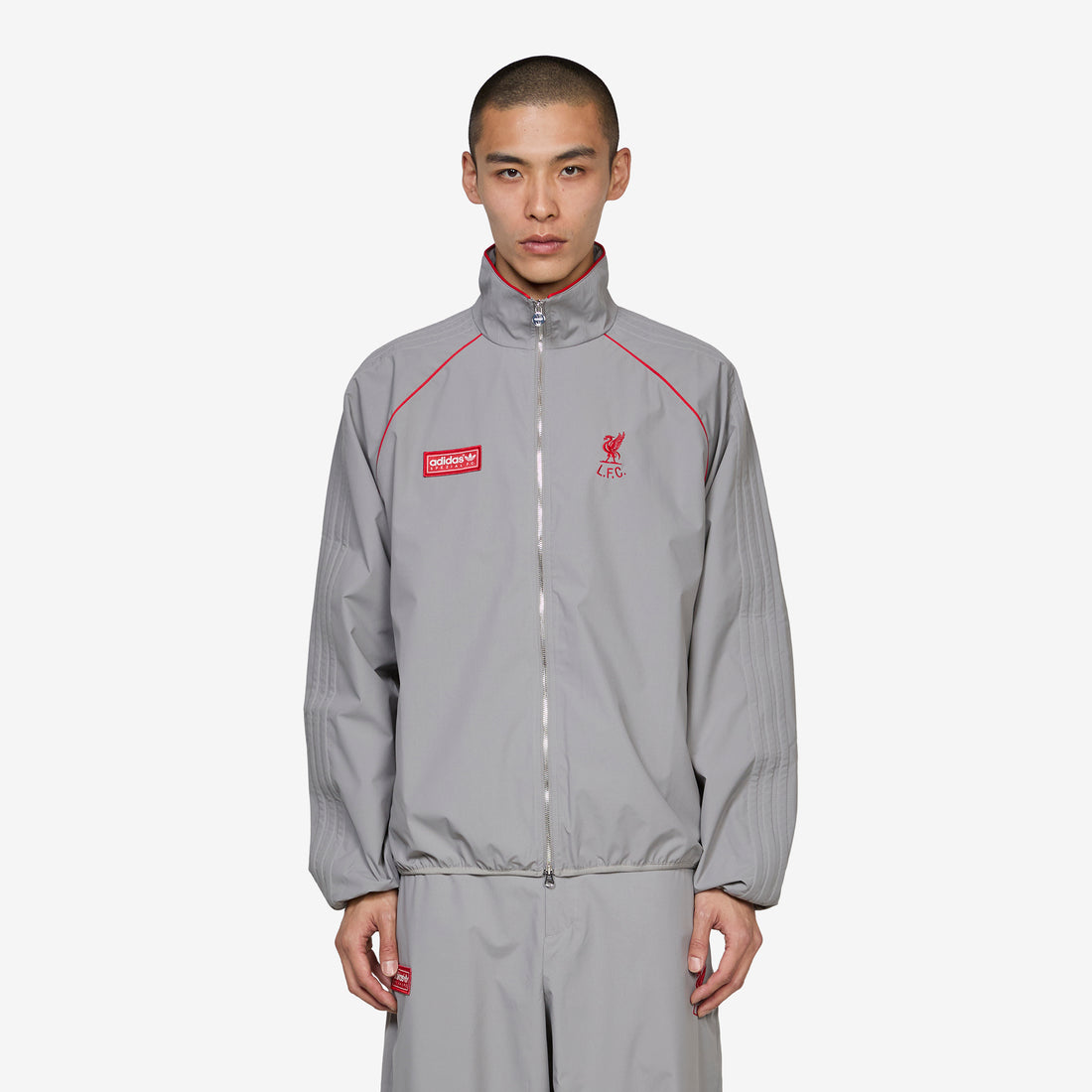SPZL F.C. Liverpool Track Top Dove Grey Jackets