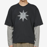 Star Dream Layer T-Shirt Black | Stone