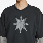 Star Dream Layer T-Shirt Black | Stone