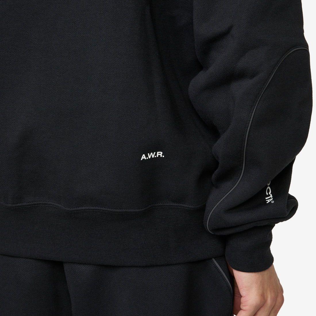 NOCTA Fleece CS Hoodie Black | White Jumpers