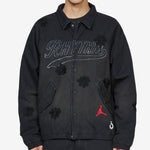 NOMARHYTHM TEXTILE x Bomber Jacket Black | University Red | White