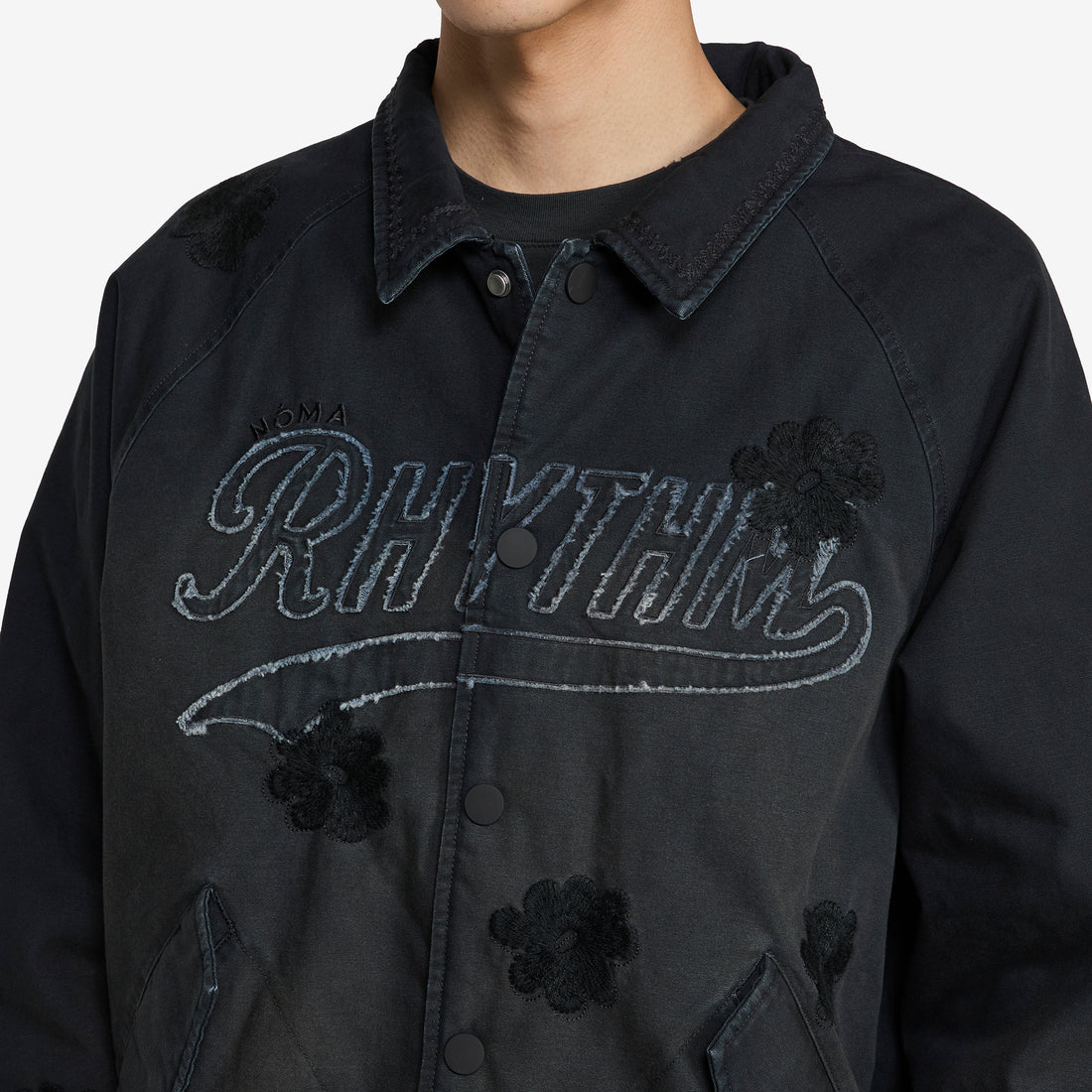 NOMARHYTHM TEXTILE x Bomber Jacket Black | University Red | White Jackets