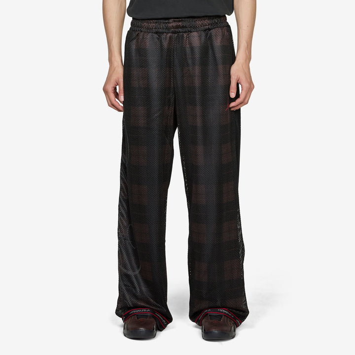 Mowalola x Track Pant Black | Dark Cinder | Flat Pewter Front