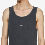 MothTech™ Waffle Singlet Aged Black