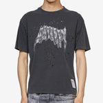 MothTech™ T-Shirt Aged Black AirBrush Glitter
