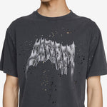 MothTech™ T-Shirt Aged Black AirBrush Glitter