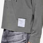 MothTech™ Long T-Shirt Faded Black Scorpion