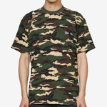 Waffle Script Logo T-Shirt Woodland Camo