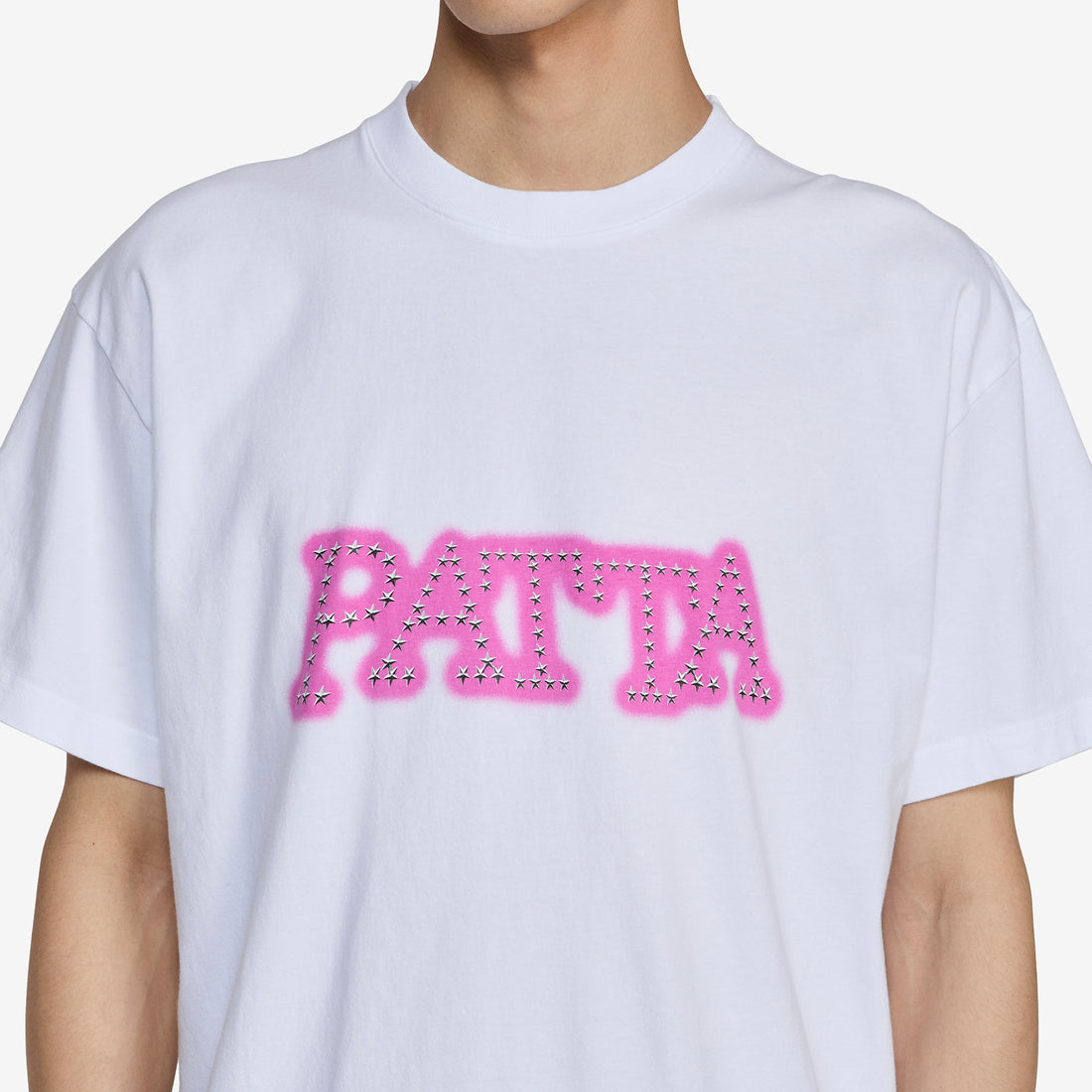 Studs T-Shirt White Tees