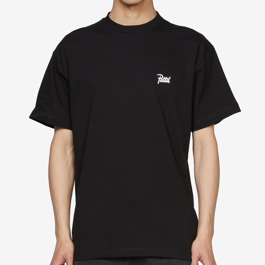 Script Logo T-Shirt Black Tees