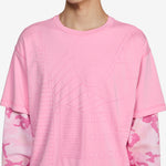 Skyline Waffle Longsleeve Shirt Pink