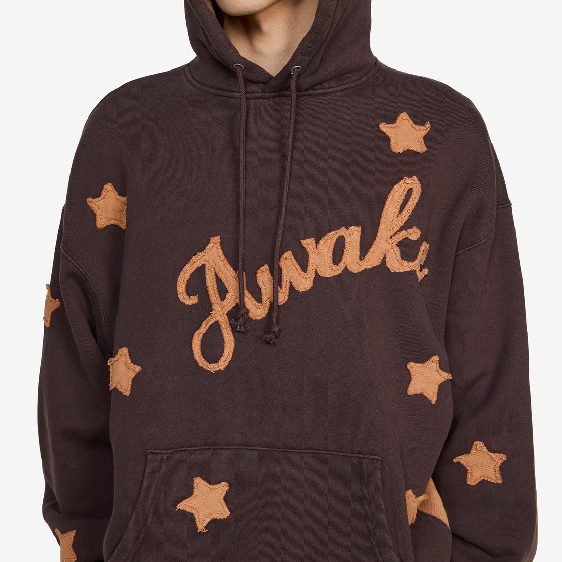 Starry Hoodie Brown Jumpers