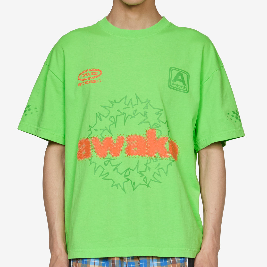 One Day At A Time T-Shirt Lime Green Tees