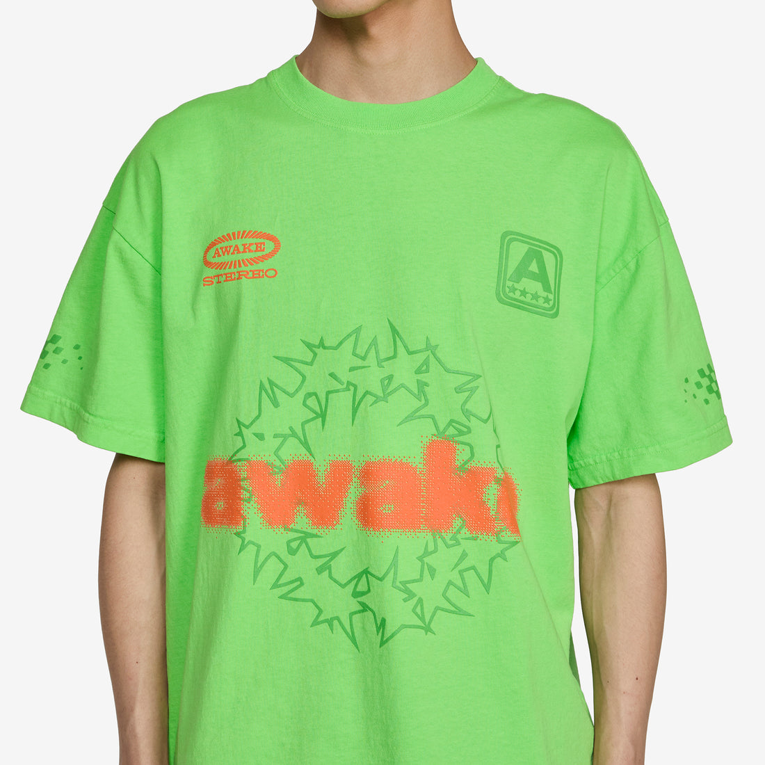 One Day At A Time T-Shirt Lime Green Tees