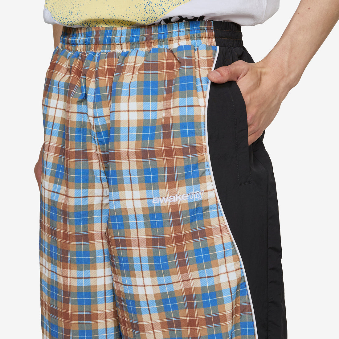 Les Performance Track Pant Plaid Pants