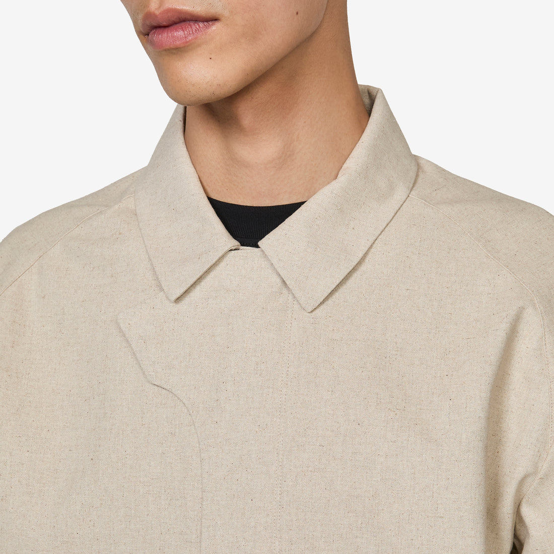 Waypoint Linen Cotton Mixed WP Jacket Beige Jackets