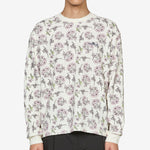 Floral Thermal White