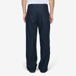 Path Linen Cotton Mixed Trouser Dark Navy