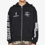 The Big Picture Zip Hoodie Black