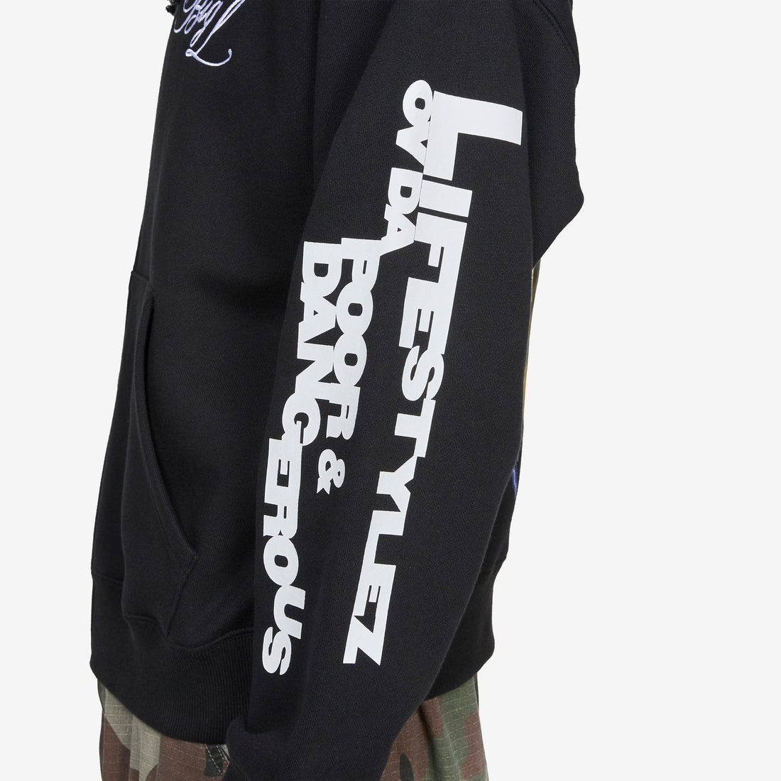 The Big Picture Zip Hoodie Black Jumpers