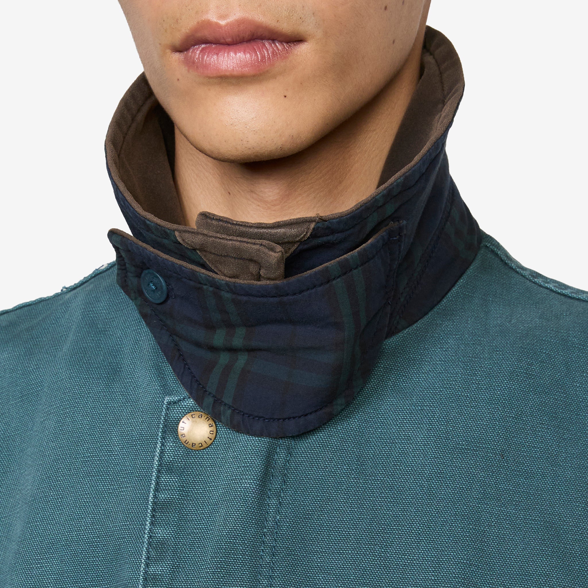 NAUTICA ノーティカ　Crushed Duck Blouson オリーブ Padding Duck Crushed Long Coat Olive – Above The Clouds