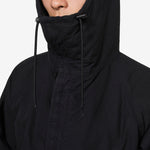 Quilted Short Blouson Jacket Black
