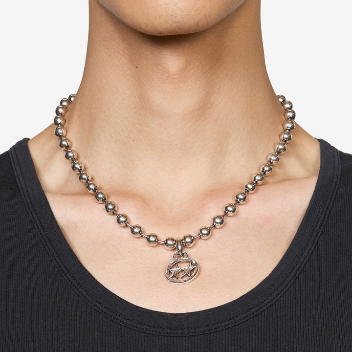 Icon Ball Necklace #2 Silver