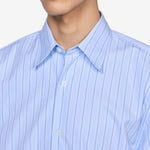 Short Sleeve Cotton Shirt Light Blue