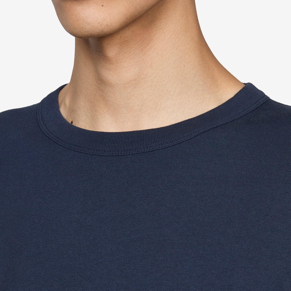 Contrast Sleeves T-Shirt Navy Tees