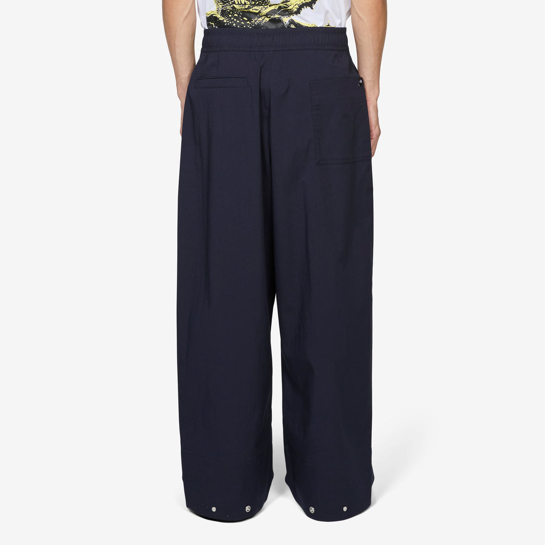 EVD Twill Wide Pants Aviator Navy Pants