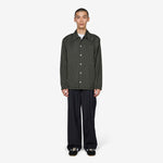 Viscose Shell Jacket Dark Green