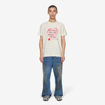 Heart Message T-Shirt Ecru