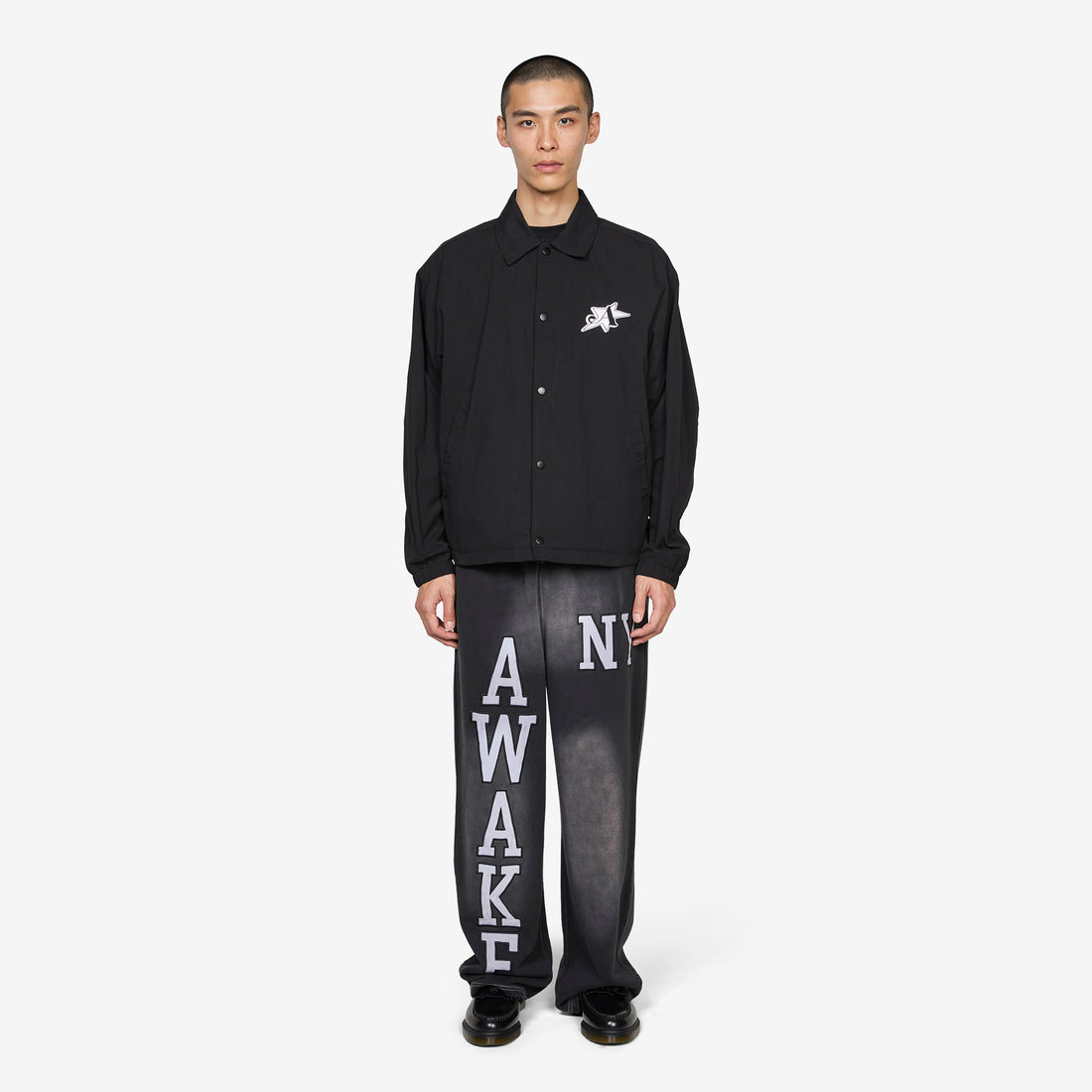 L.E.S Community Coaches Jacket Black Jackets