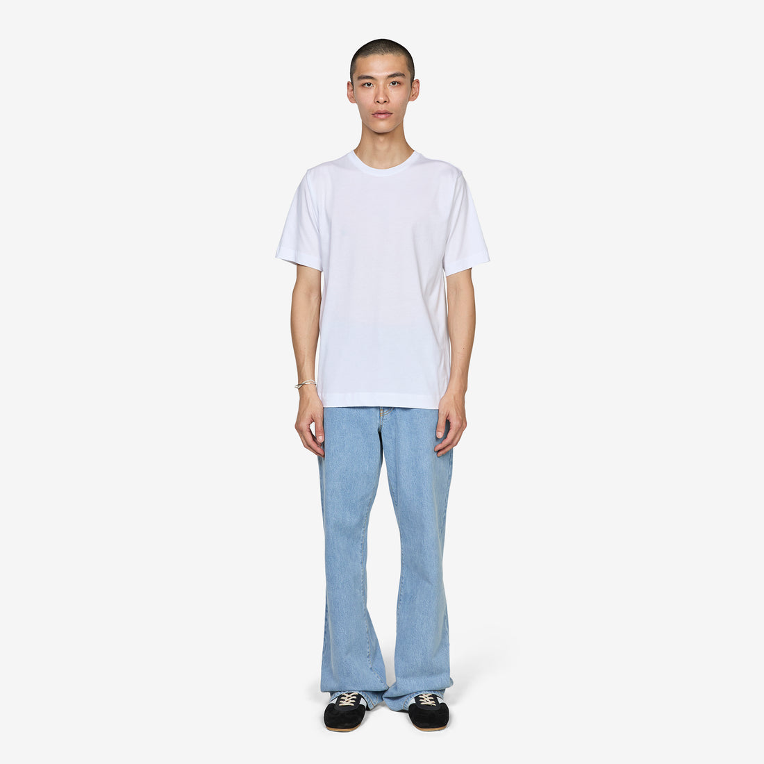 Regular Cotton T-Shirt White Tees