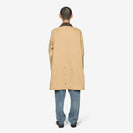 Padding Duck Crushed Long Coat Beige