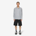 Executive Shirt Textured Bottle Grey Check