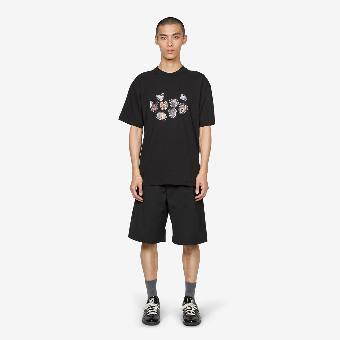 Dogs T-Shirt Black Tees