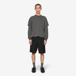 Tide Double T-Shirt Charcoal