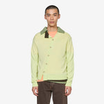 Layered Collar Cardigan Lemon