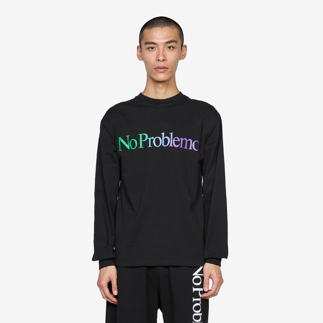 No Problemo Longsleeve T-Shirt Black Tees