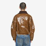 MIKOOS26 Bomber Jacket Brown